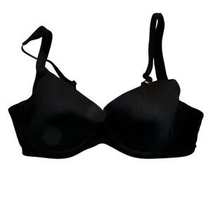 Victoria's Secret Black Velvety Bra 36C